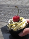 Ein Cupcake in Covent Garden